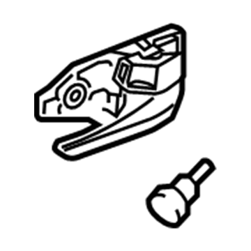 69205-06160-C0 Toyota Handle, Inside, Passenger Side Illustration 1 of 1