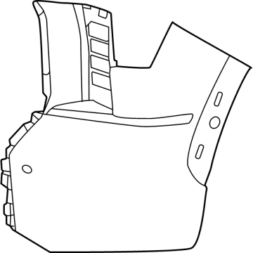Toyota 52112-0C909 Side Cover