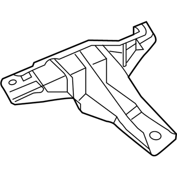 PZ327-35702 Toyota Grille Bracket Illustration 1 of 1
