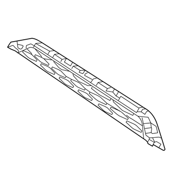 PZ327-35056 Toyota Grille, Front Upper Illustration 1 of 1
