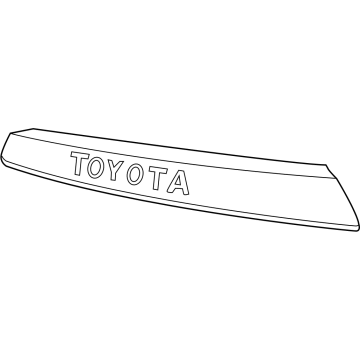 Toyota PZ323-35058 Nameplate