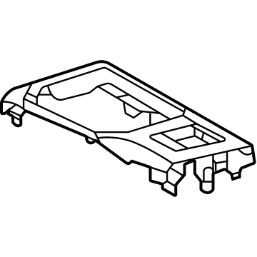 58820-0E100 Toyota Box Assembly, Console Compartment Illustration 1 of 1
