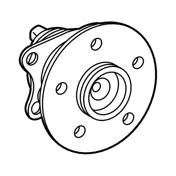Toyota 42450-42070 Hub Assembly