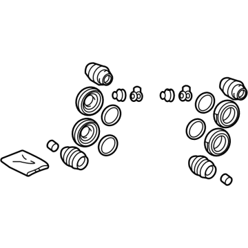 Toyota 04478-02440 Caliper Seal Kit