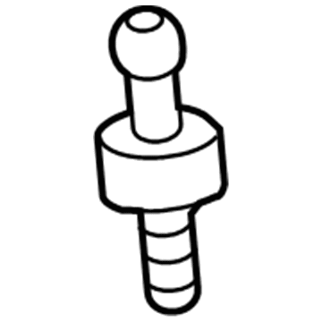 11254-31020 Toyota Engine Cover Ball Stud Illustration 1 of 1