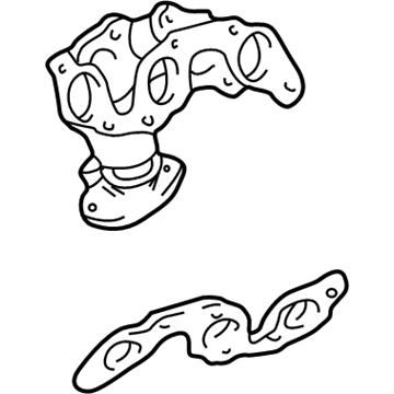 Toyota 17173-0A010 Exhaust Manifold Gasket