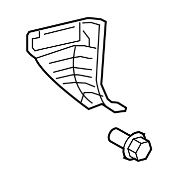 Toyota 62111-AK010-C0 Kick Panel