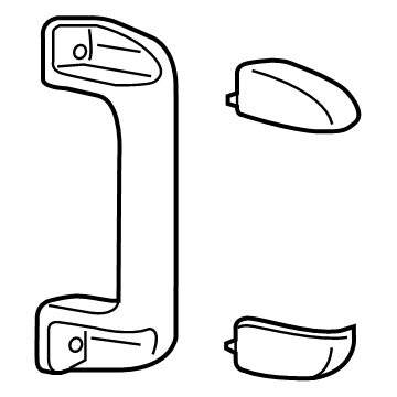 Toyota 74610-06120-C0 Grip Handle