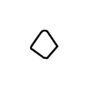 74615-60040-B0 Toyota Grip Handle Hole Cover, Gray, Front Illustration 1 of 1