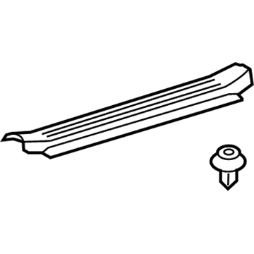 67910-35011-C0 Toyota Sill Plate, Passenger Side Illustration 1 of 1