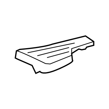 Toyota 67933-60023-C0 Scuff Plate