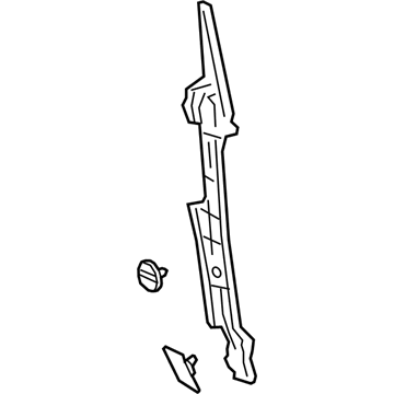 53882-06170 Toyota Rear Seal, Passenger Side Illustration 1 of 1