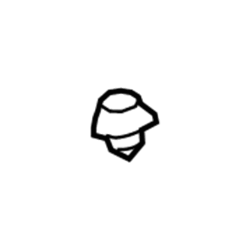 Toyota 90467-A0006 Mount Bracket Clip