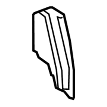 53887-06010 Toyota Seal, Front Passenger Side Illustration 1 of 1