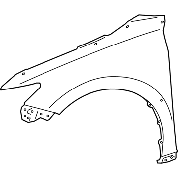 Toyota Fender - 53801-06170