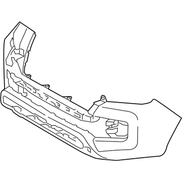 Toyota Tacoma Bumper Cover - 52119-04907