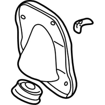 Toyota 45025-34010 Hole Cover