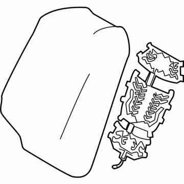 Toyota 71077-08111-B2 Seat Back Cover