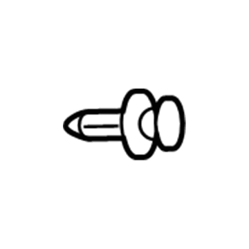 Toyota 90467-A0006 Windshield Pillar Trim Clip