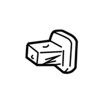 Toyota 90189-04176 Body Side Molding Clip