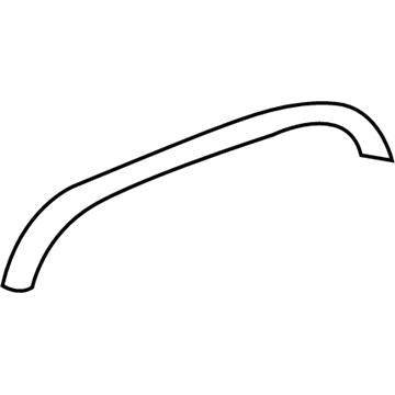 61785-42010 Toyota Lower Cladding Pad, Rear Illustration 1 of 1