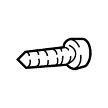 90168-50057 Toyota Body Side Molding Retainer, Rear Illustration 1 of 1