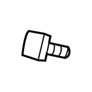 90109-A0011 Toyota License Molding Screw Illustration 1 of 1