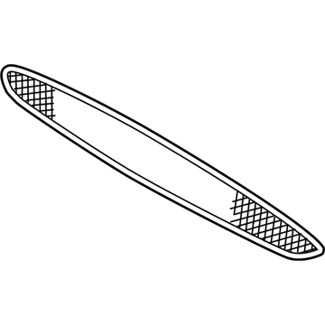 53121-0C050 Toyota Molding, Upper Illustration 1 of 1