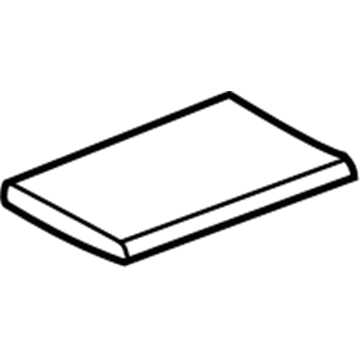 Toyota 58676-06010 Rear Floor Pan Silencer