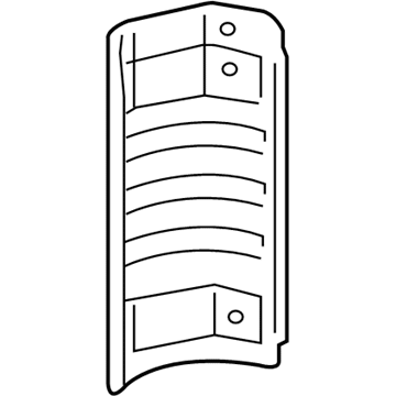 25586-28100 Toyota Insulator Illustration 1 of 1