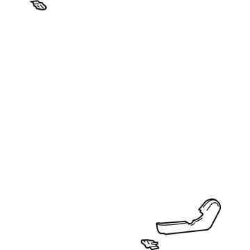 Toyota 71812-AE110-B0 Cushion Shield