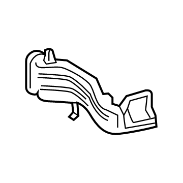 Toyota 58863-07020 Duct