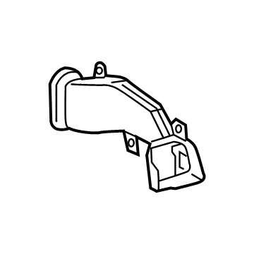 Toyota 58862-07020 Duct
