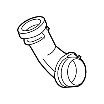 17752-F2010 Toyota Connector Tube, Front Lower Illustration 1 of 1