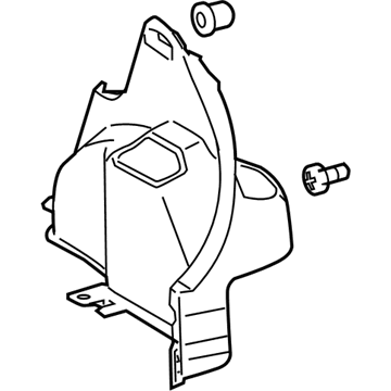 Toyota 64730-52350-B0 Wheelhouse Trim