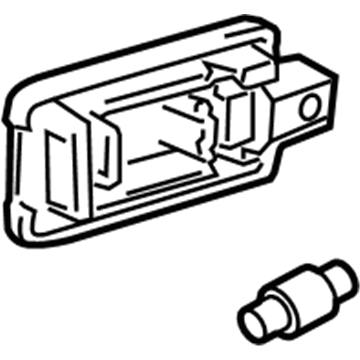 Toyota 81330-30100 Compartment Lamp