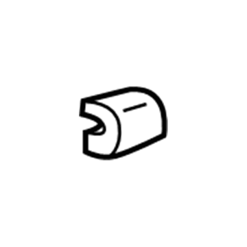 74612-02030-B0 Toyota Assist Strap Cover Illustration 1 of 1