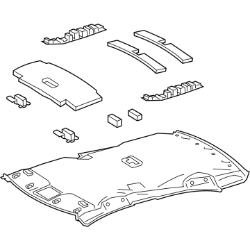 Toyota 63310-12P50-A1 Headliner