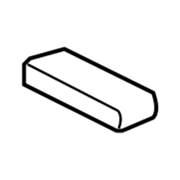 73373-06020-C0 Toyota Belt Cover, Rear Illustration 1 of 1