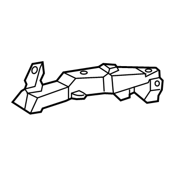 Toyota 87211-02570 Side Duct