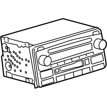 Toyota 86120-48430 AM/FM CD