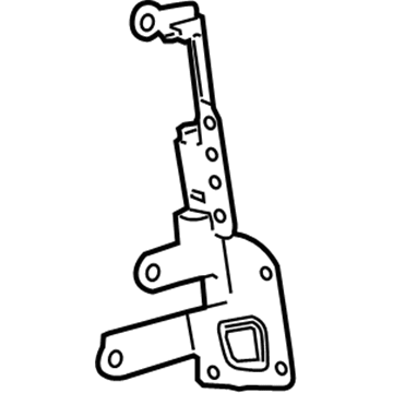Toyota 86212-48040 AM/FM CD Bracket