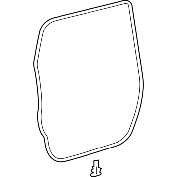 Toyota 67871-AK010 Surround Weatherstrip