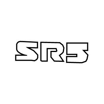 Toyota 75455-0C170 Nameplate