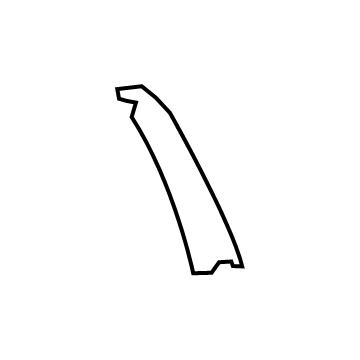 Toyota 75763-AK010 Rear Molding