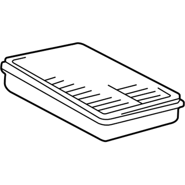 17801-07010 Toyota Air Filter Illustration 1 of 1