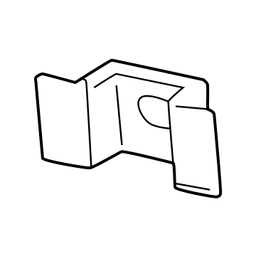 Toyota 89348-50050 Parking Sensor Retainer Clip