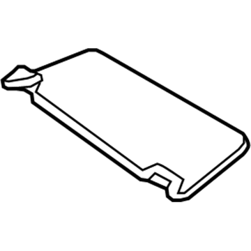 Toyota 74320-52810-B0 Sunvisor