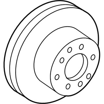Toyota Brake Rotor - 43512-06150