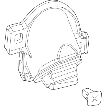 Toyota 812C0-35010 Backup Lamp